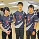 Yuko, Momochi and their students at Evo 2016 (via Twitter)